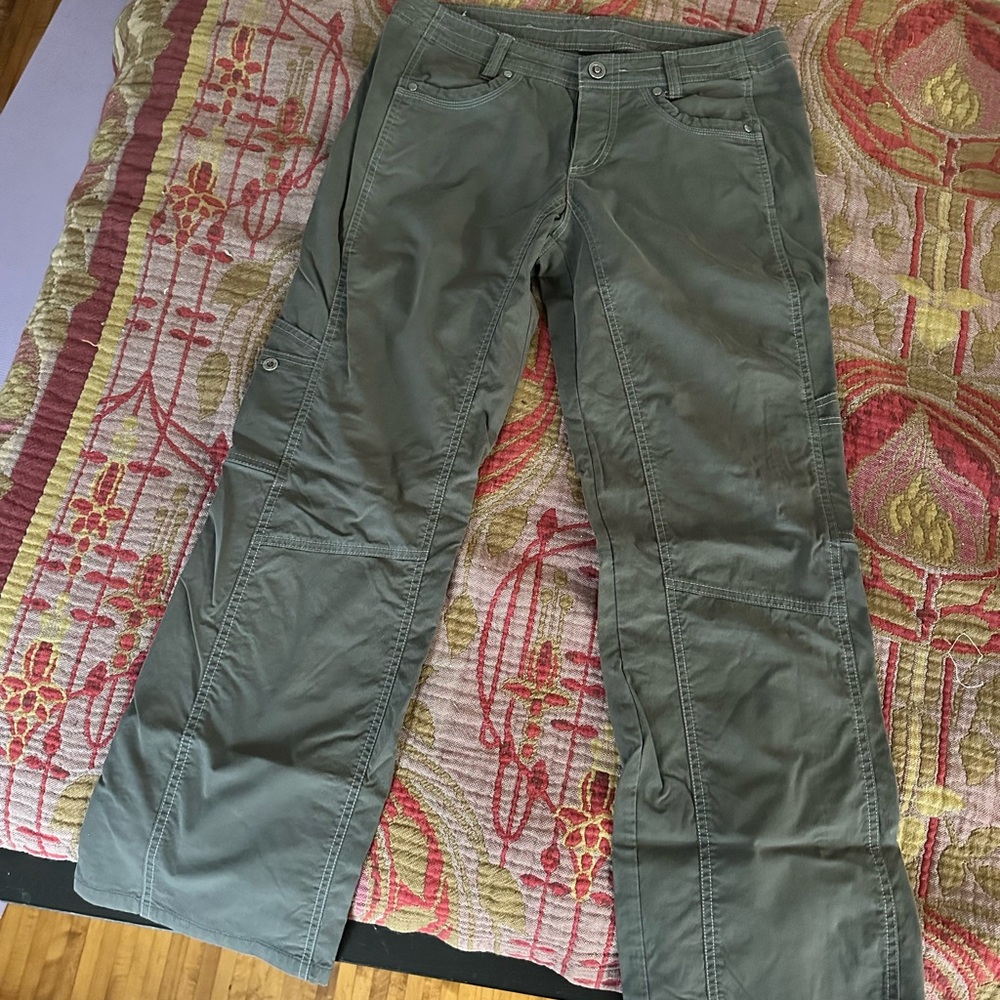Women's Kuhl Gray Green Pants